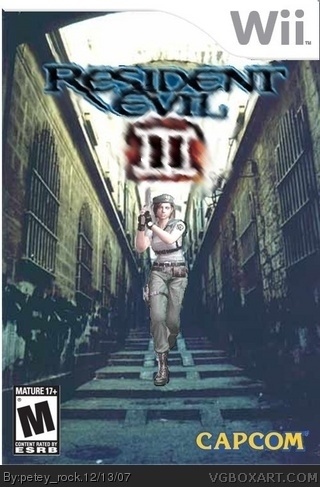 Resident Evil 3 box cover
