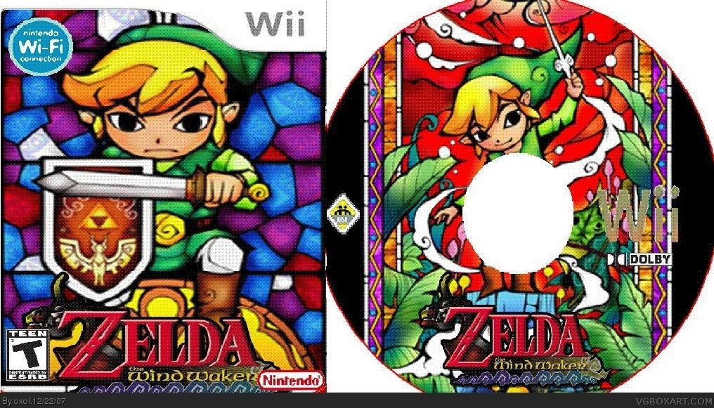 The Legend Of Zelda: The Wind Waker: Wii Edition box cover