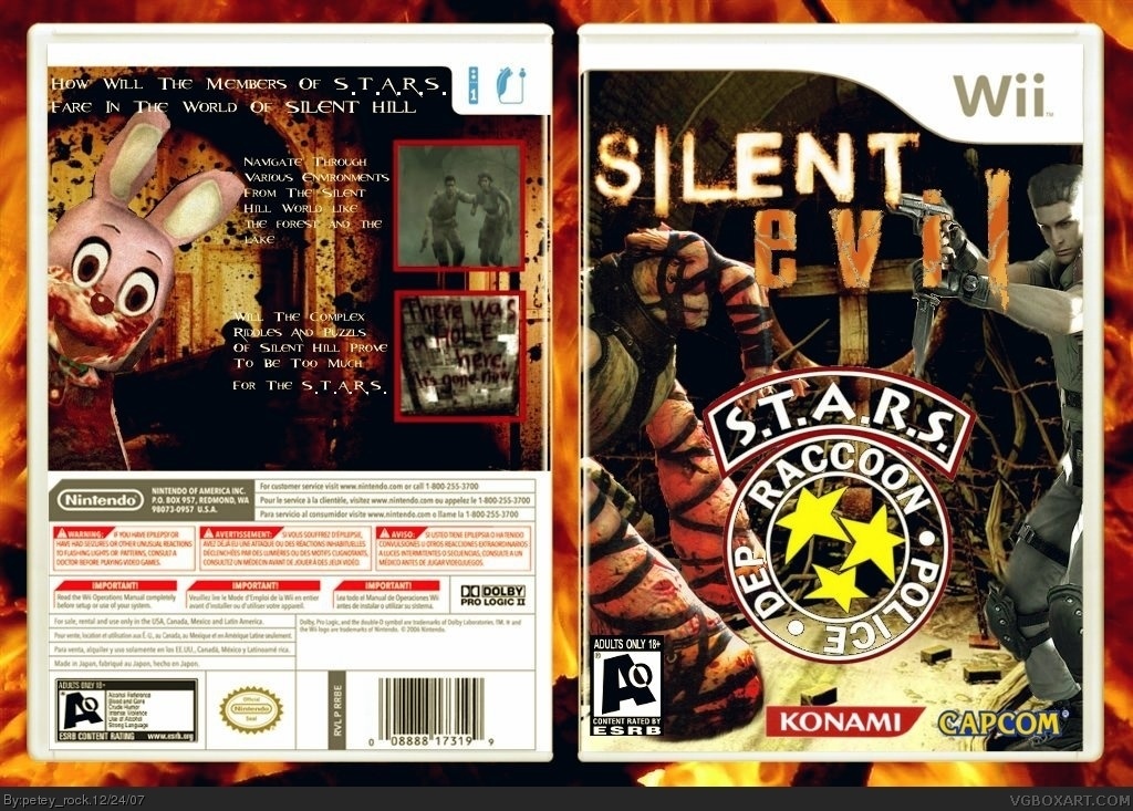 Silent Evil box cover
