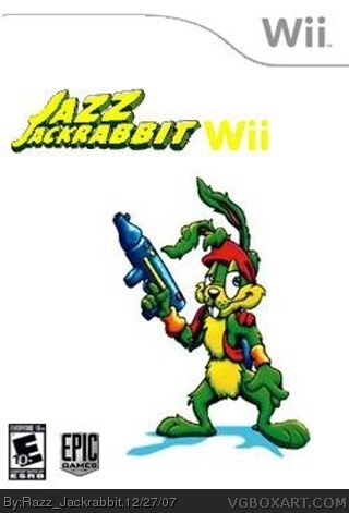 Jazz Jackrabbit Wii box cover