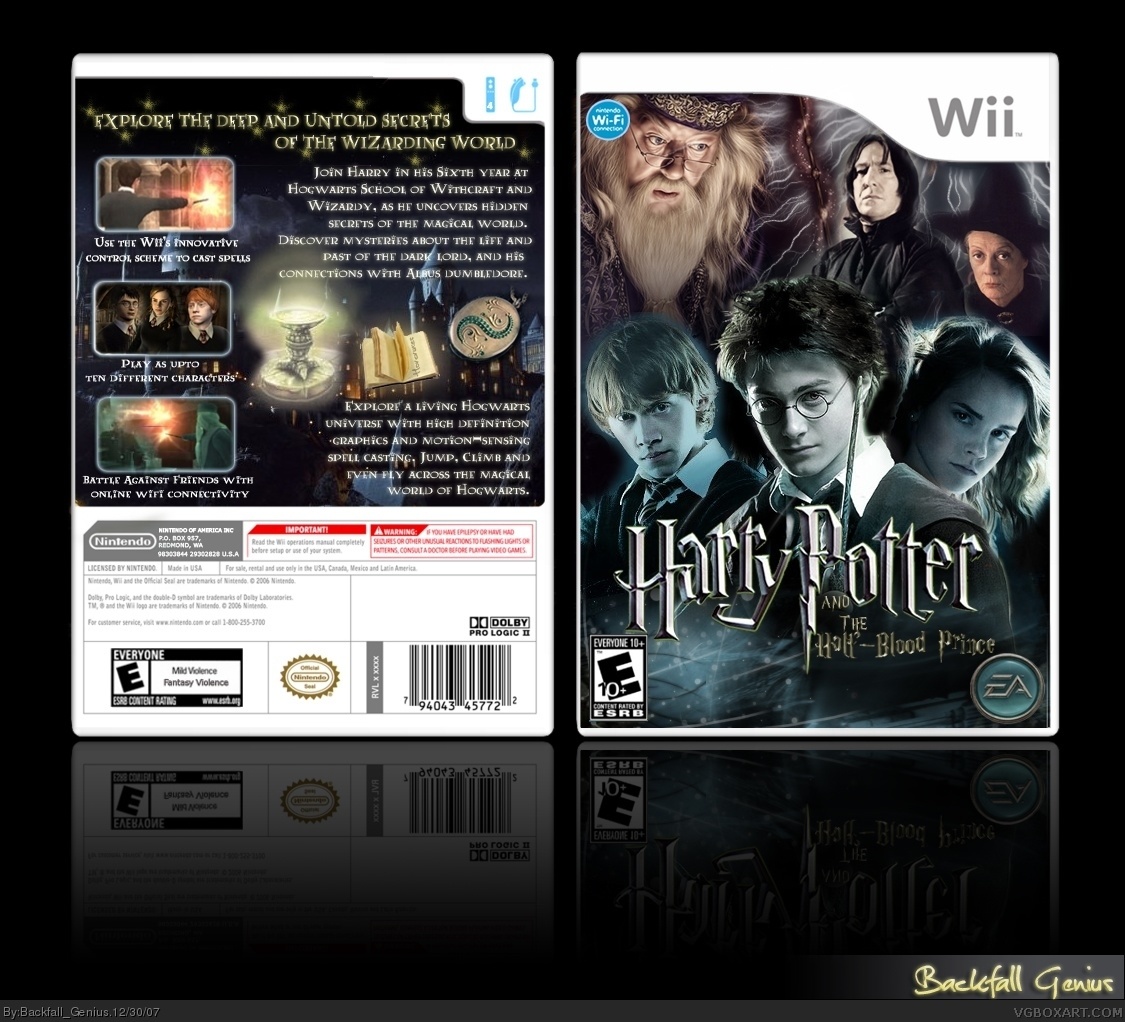 Harry Potter and the Half-Blood Prince box cover