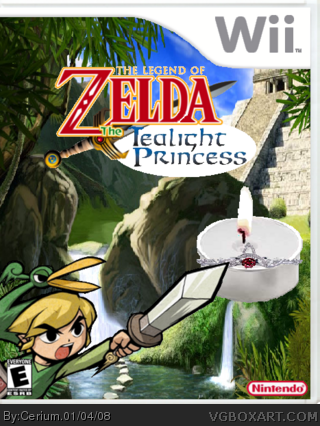 The Legend Of Zelda: The Tealight Princess box cover