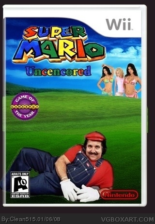 Super Mario Uncensored box cover