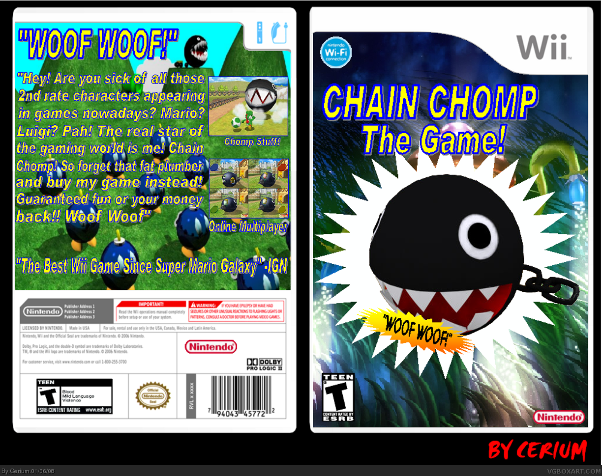 Chain Chomp: The Game! box cover