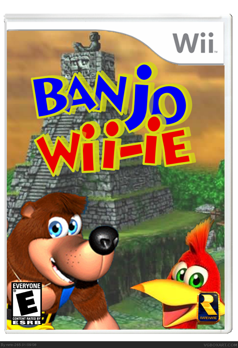 Banjo Wii-ie box cover