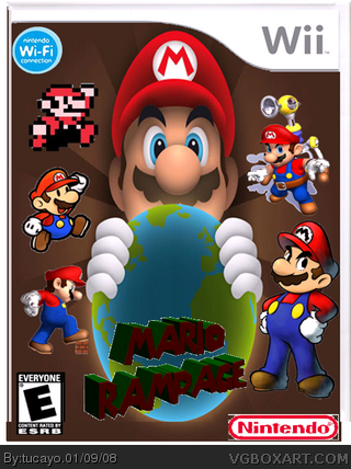 Mario Rampage! box cover