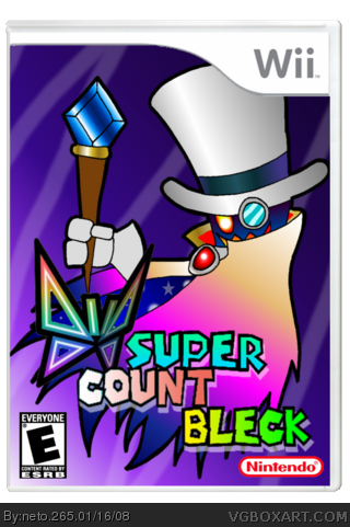 Super Count Bleck box art cover