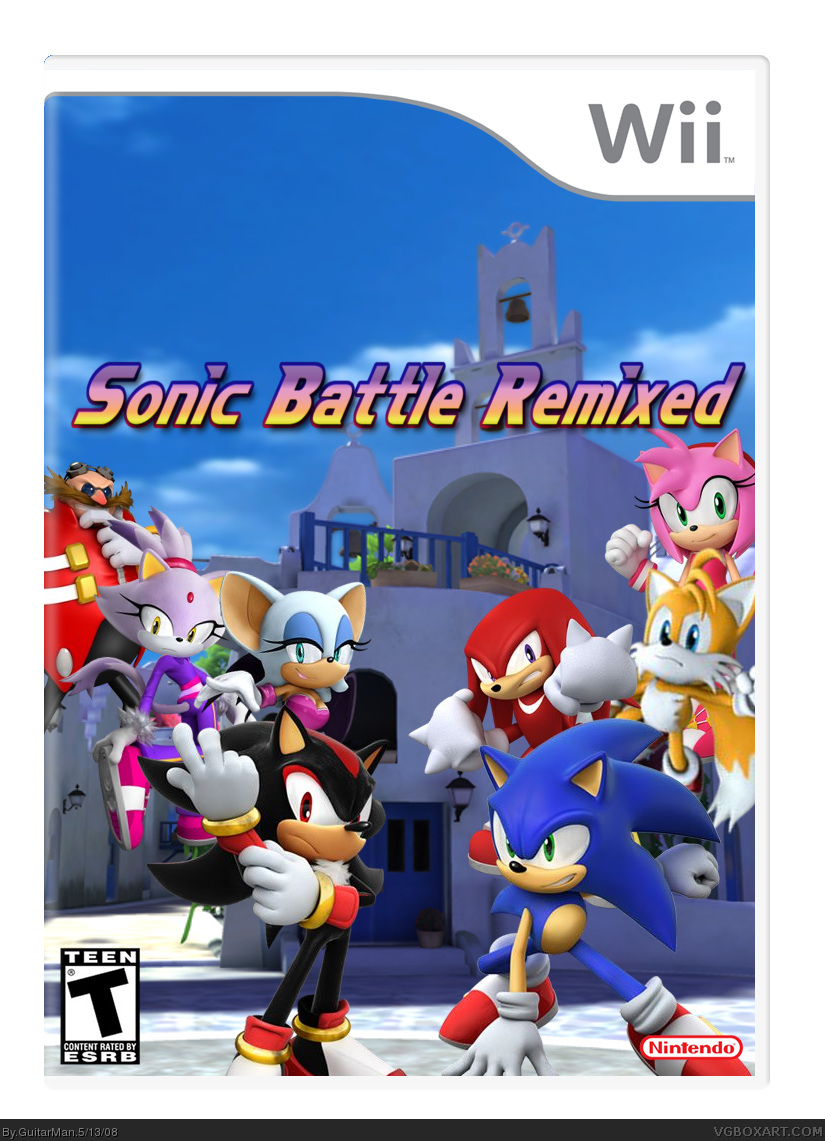 Sonic Battle: Remixed box cover