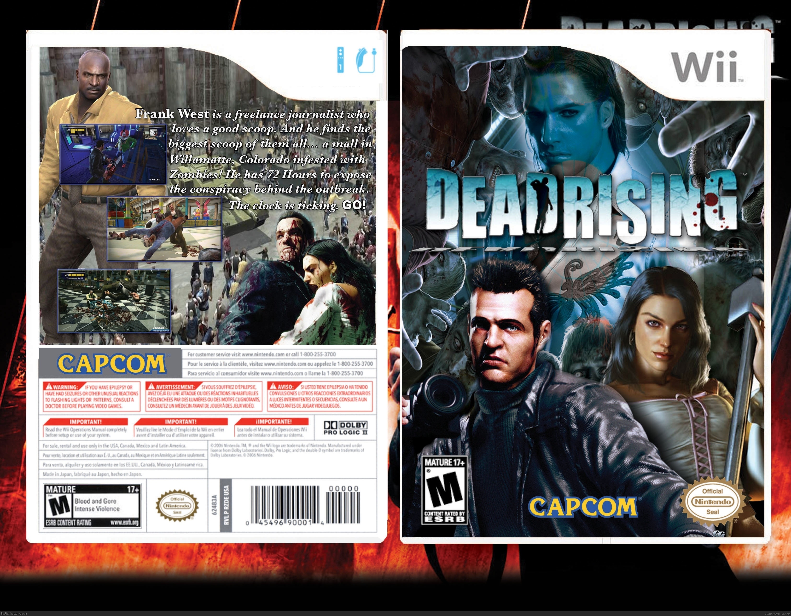 Dead Rising: Wii Edition box cover