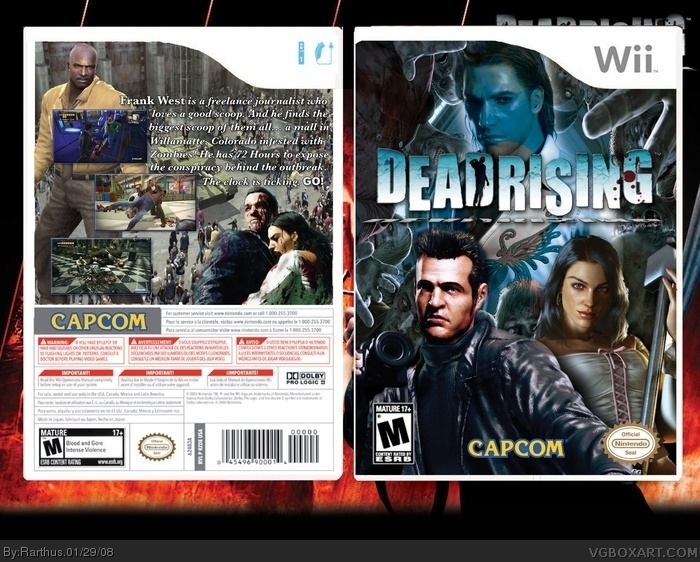 Dead Rising: Wii Edition box art cover