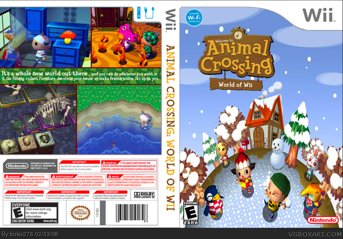 Animal Crossing box art cover
