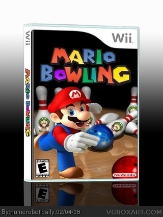 Mario Bowling box cover