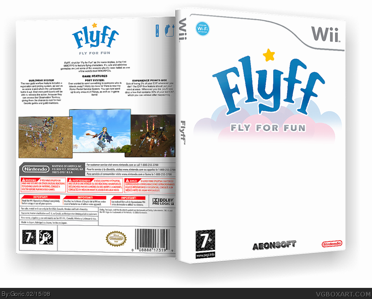 FlyFF: Fly for Fun box cover