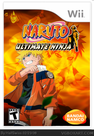 Naruto Ultimate Ninja box cover