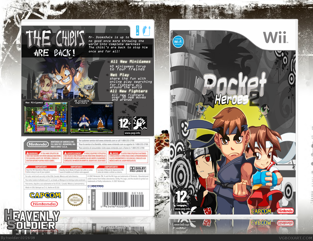 Pocket Heroes 2 box cover