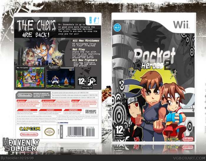 Pocket Heroes 2 box art cover