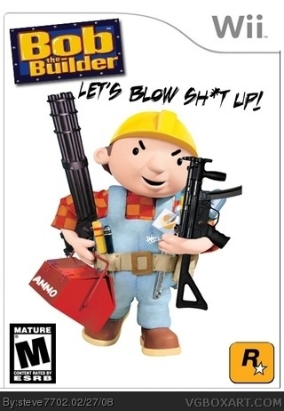 Bob The Builder: Let's Blow Stuff UP! box cover