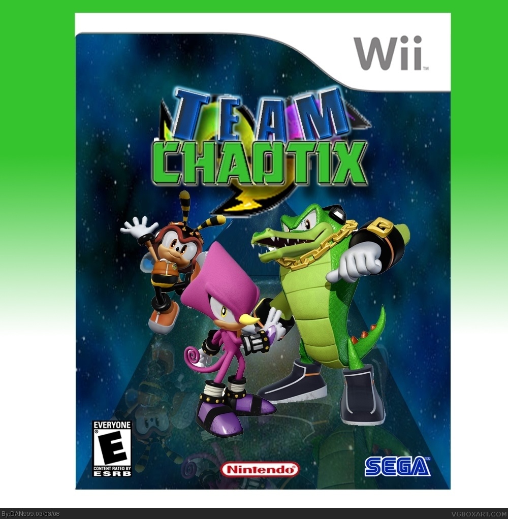 Team Chaotix box cover