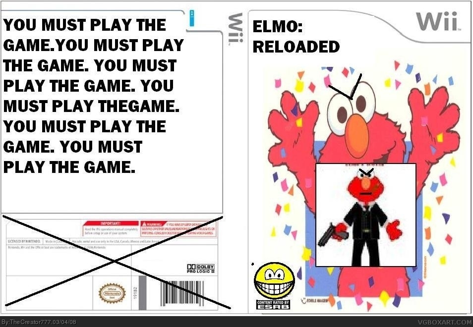 Elmo: Reloaded box cover