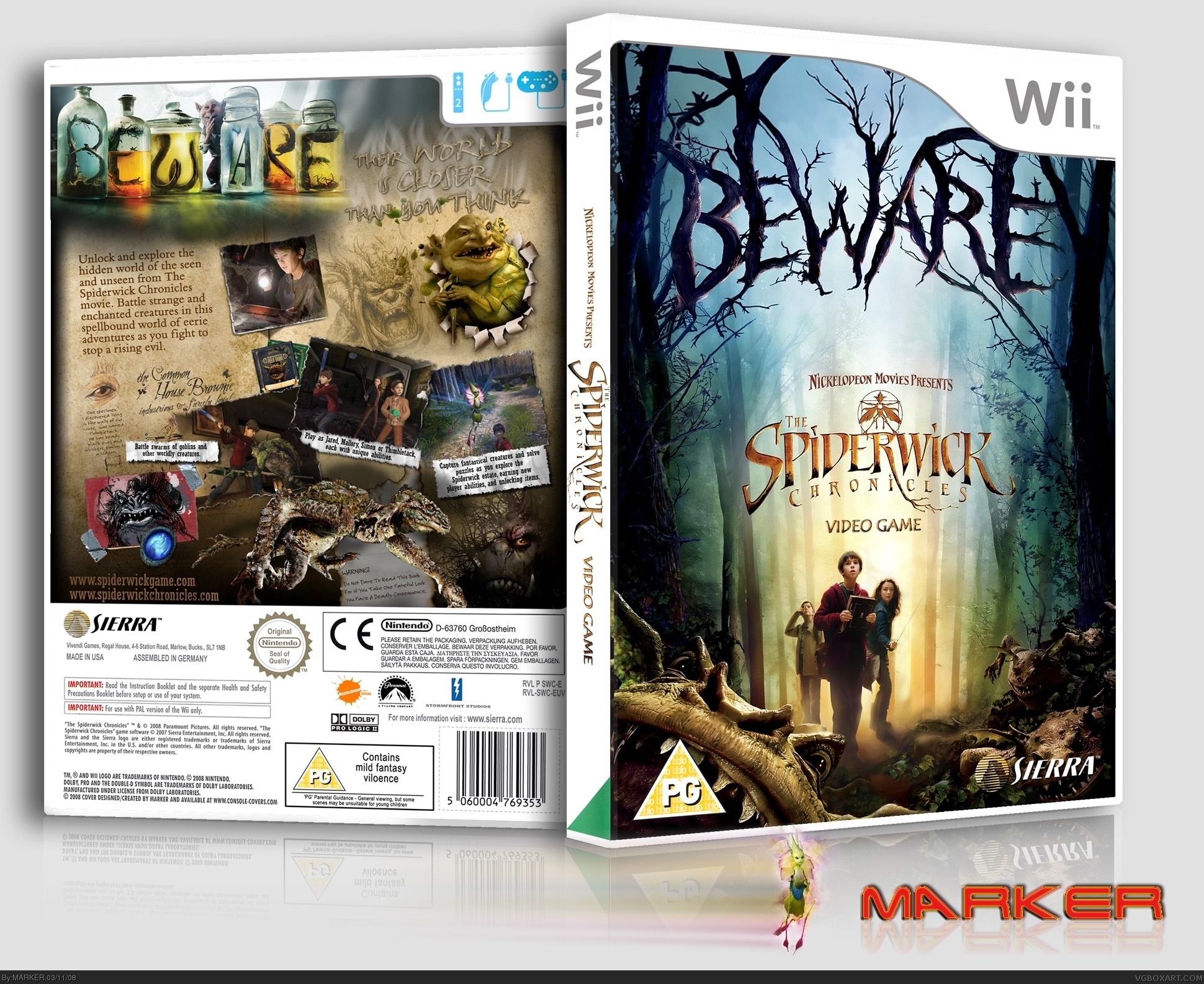 The Spiderwick Chronicles box cover