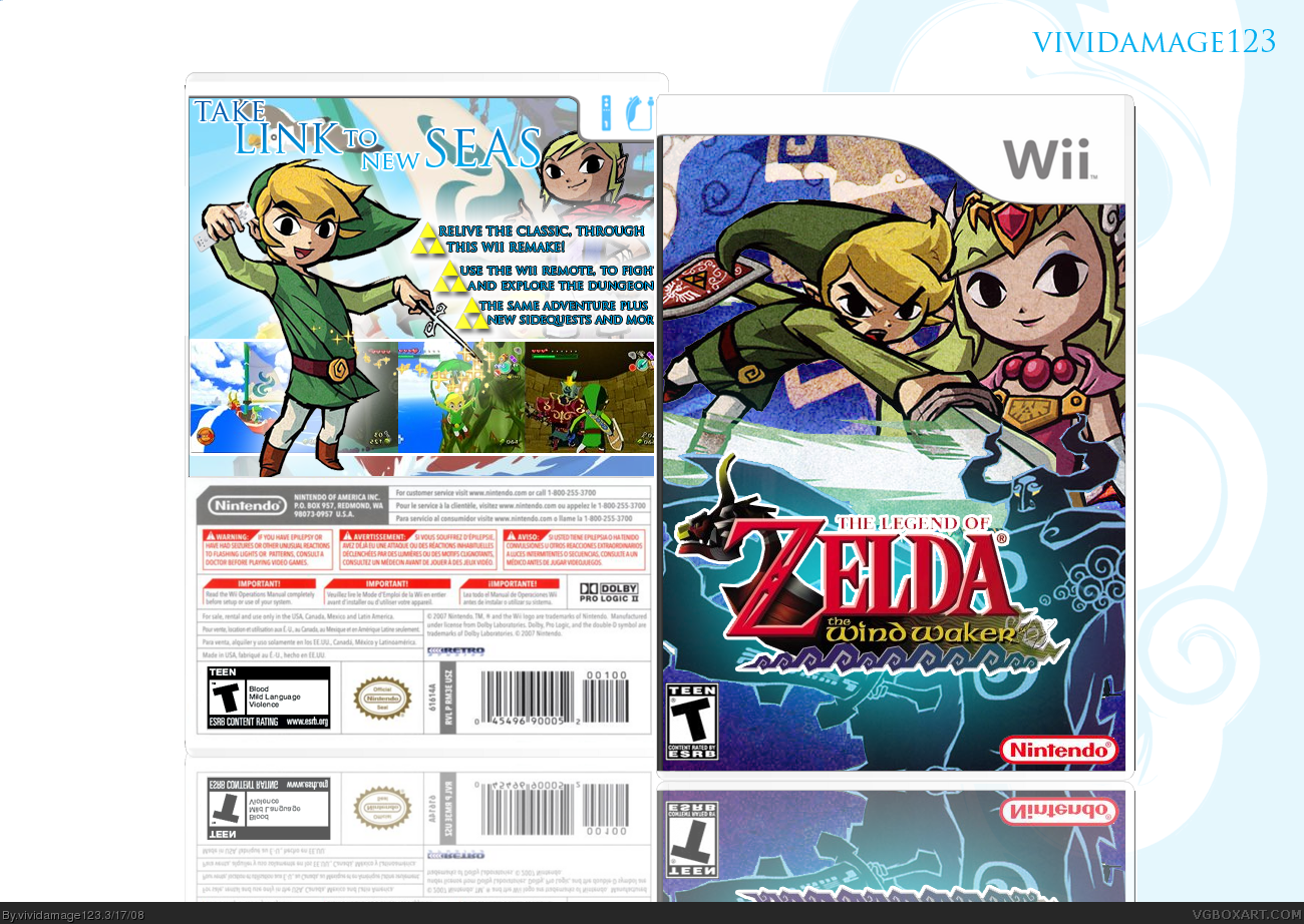 The Legend of Zelda: The Wind Waker box cover