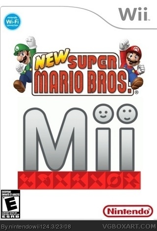 New Super Mario Bros. Mii Edition box cover