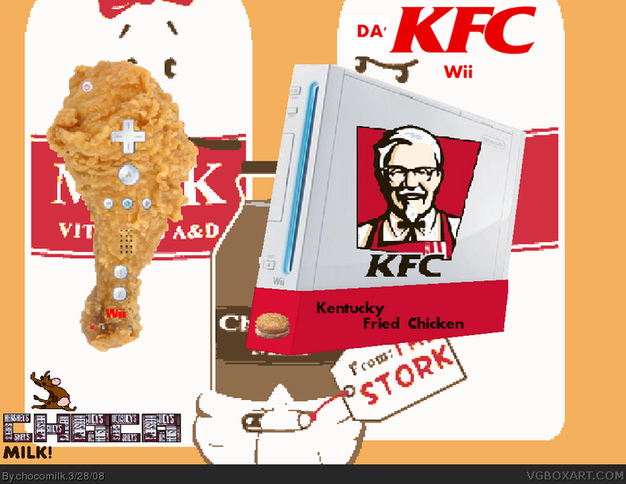 Wii KFC edition box art cover