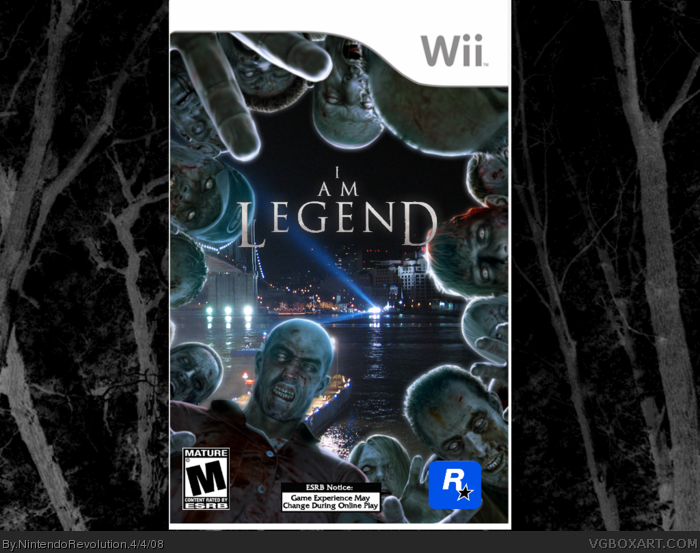 I Am Legend box art cover