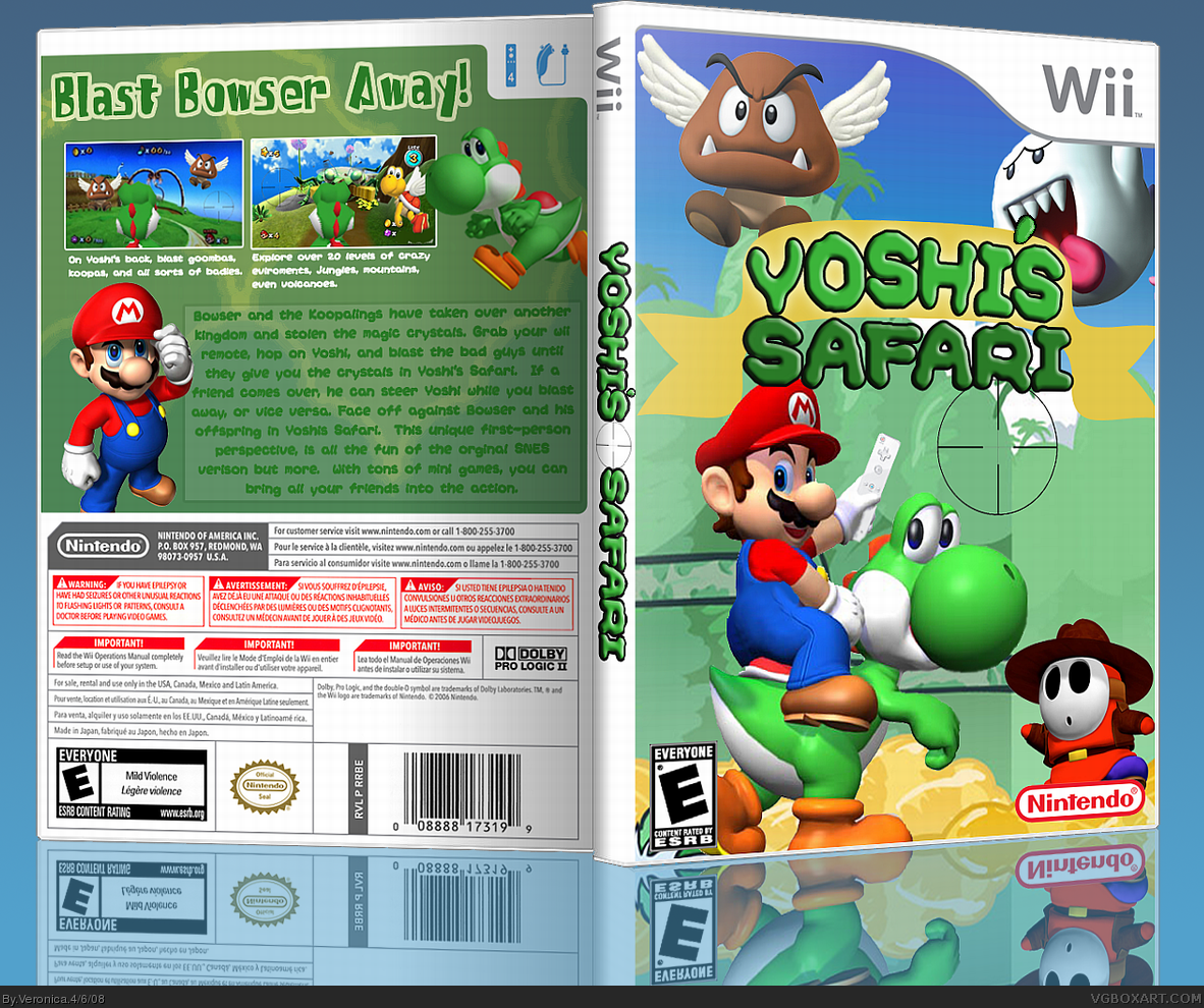 Yoshi's Safari box cover