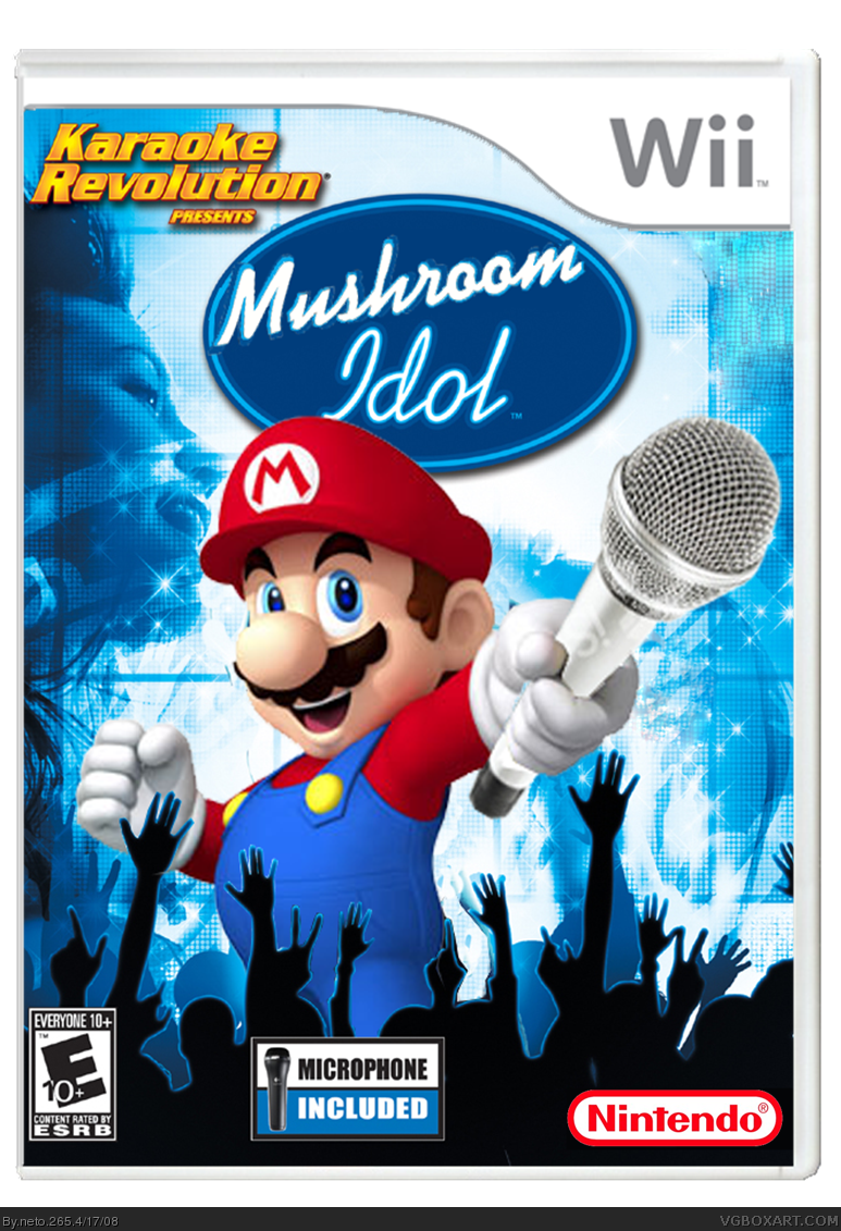 Mushroom Idol box cover