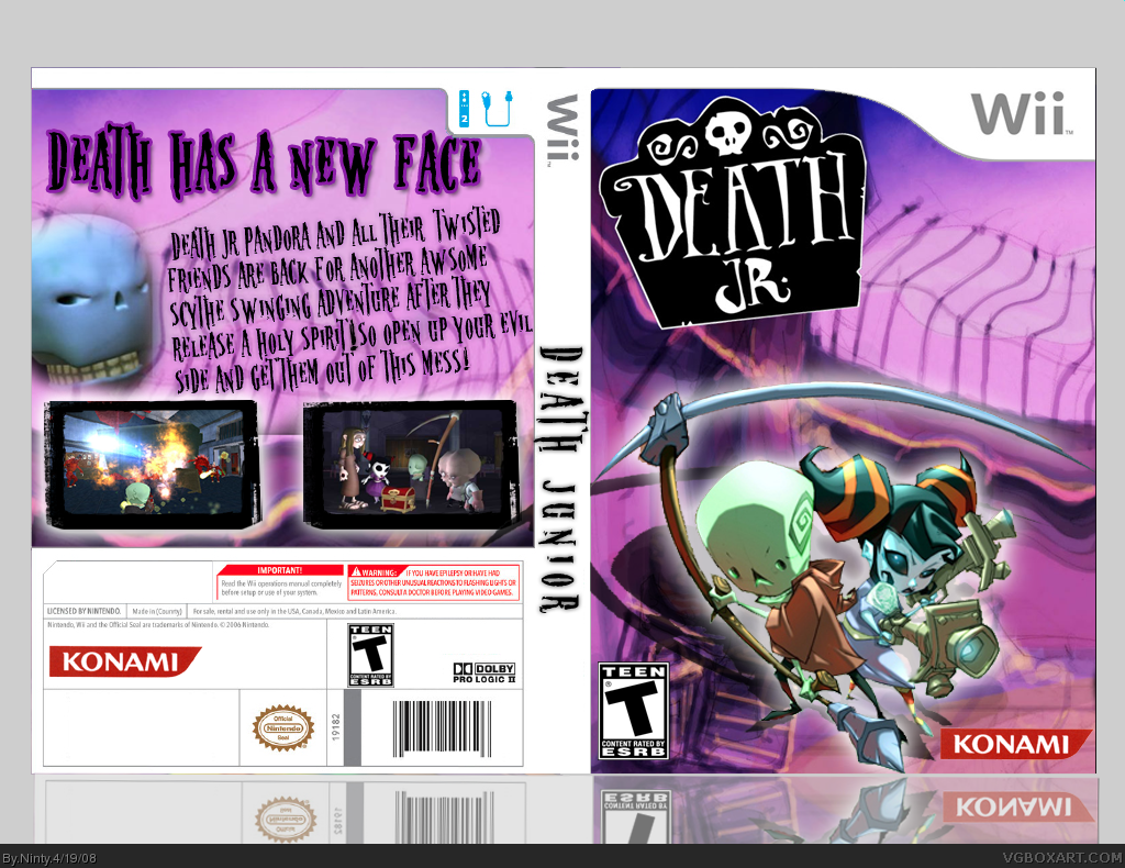 Death Jr. box cover