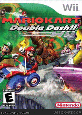 Mario Kart: Double Dash!! Wii box cover