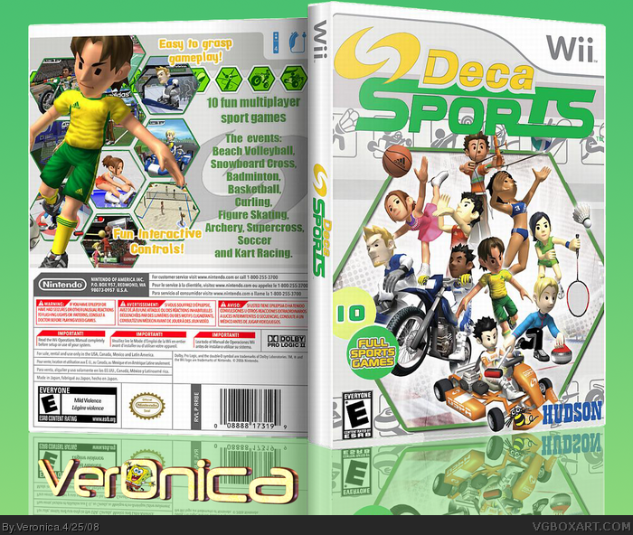 Deca Sports box art cover