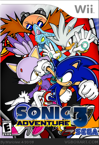 Sonic Adventure 3 box cover