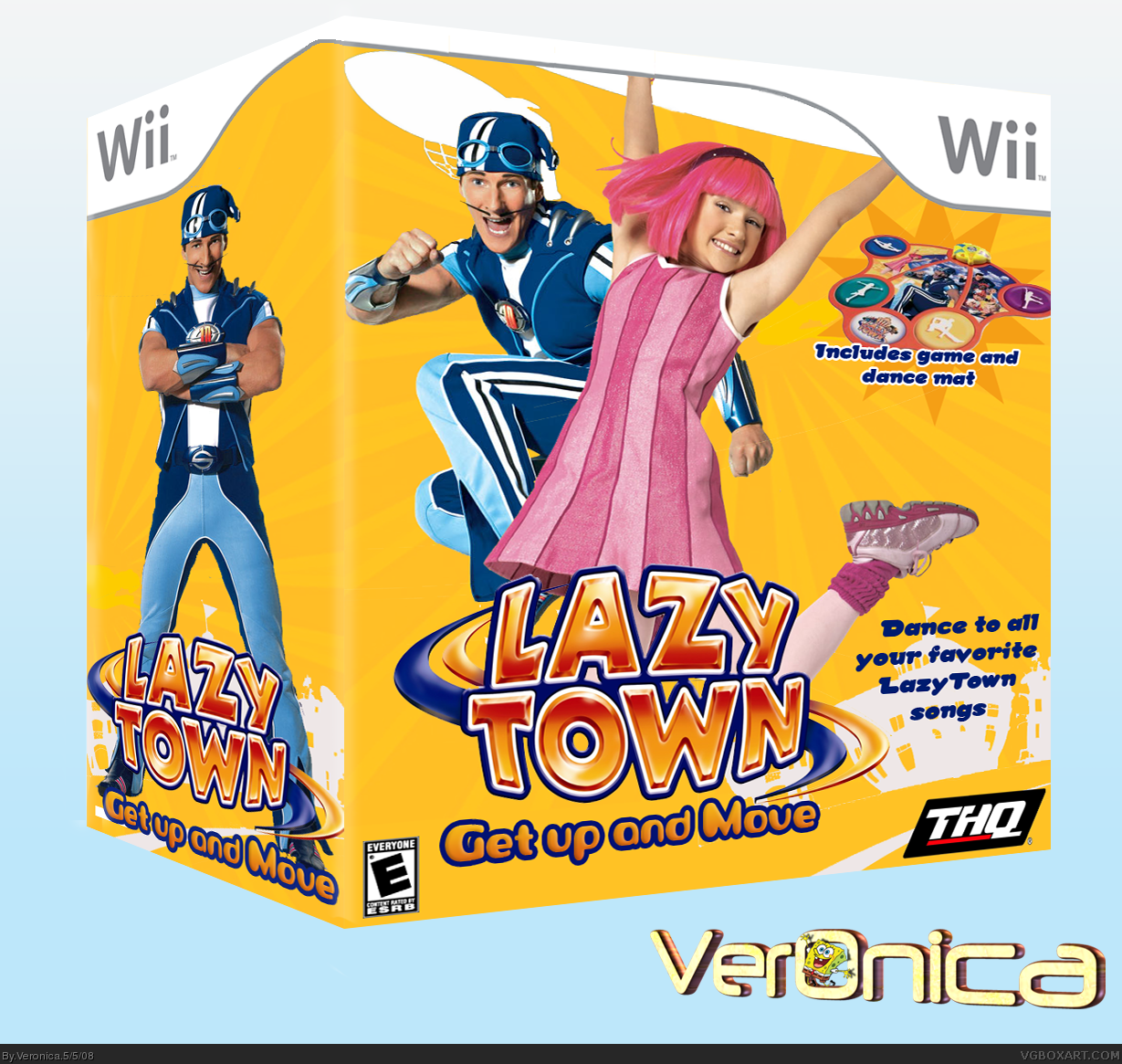 Lazy Town Get Up and Move Bundle box cover