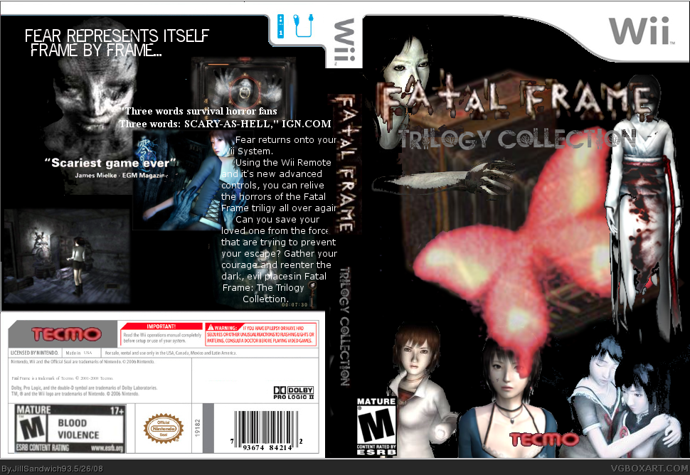 Fatal Frame: Trilogy Collection box cover