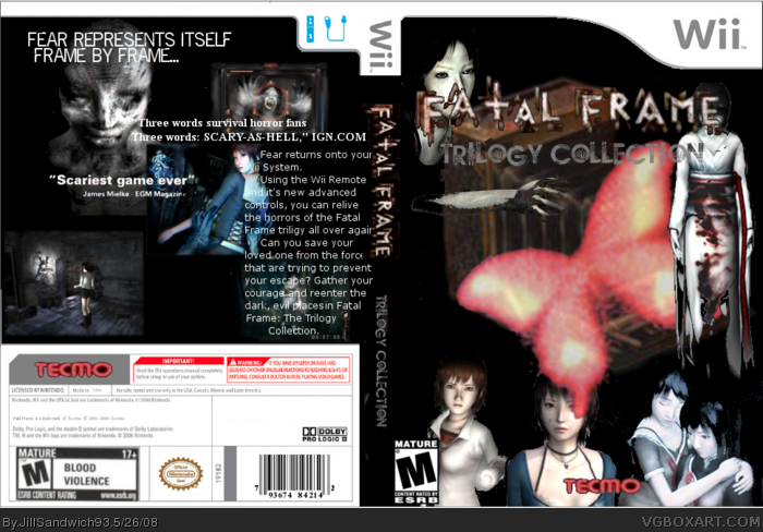 Fatal Frame: Trilogy Collection box art cover