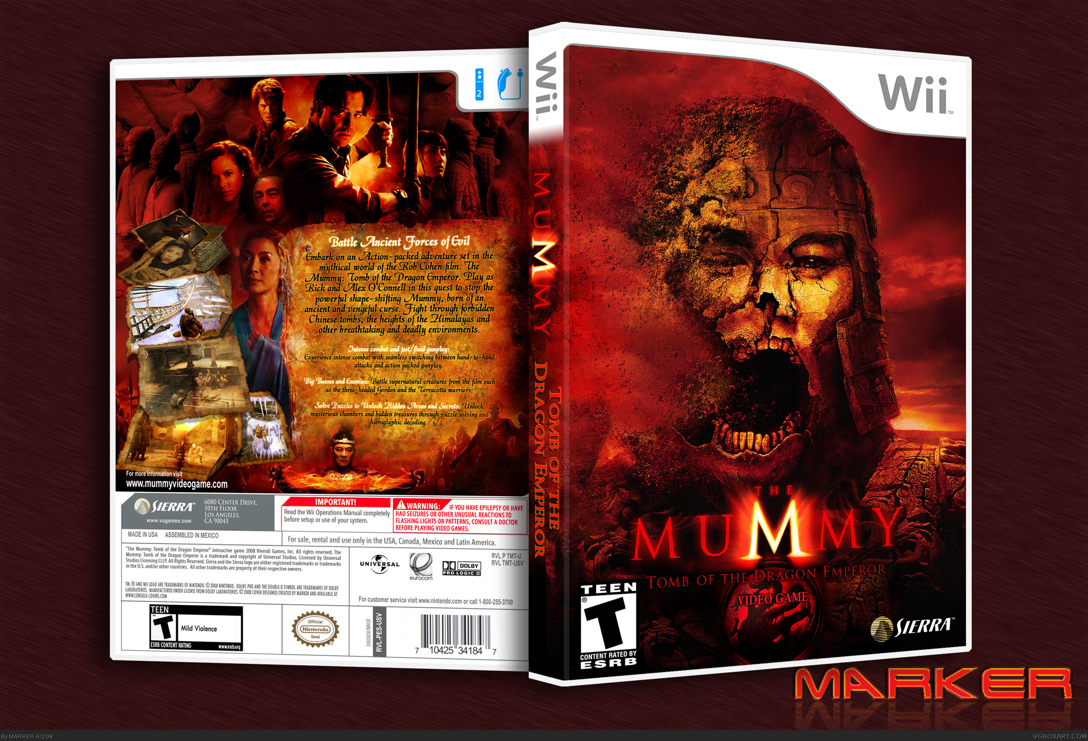 The Mummy Tomb of the Dragon Emperor box cover