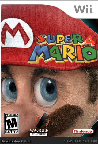 Super Mario 4 box cover