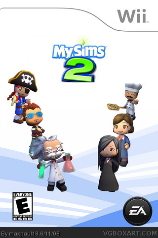 My Sims 2 box art cover
