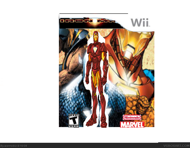 iron man 2:steppin 2 the bad side box cover
