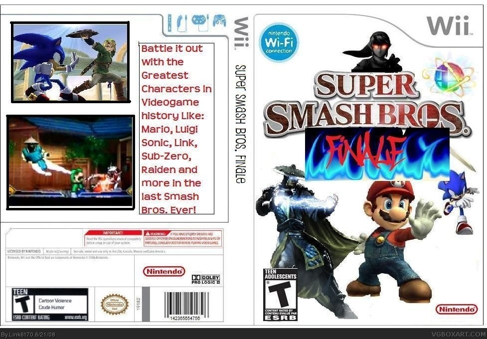 Super Smash Bros. Finale box cover