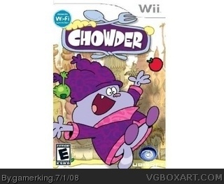Chowder: The Videogame box cover