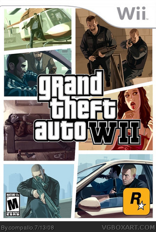 GTA: IV Wii Edition box cover