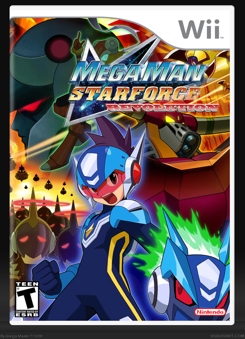 Megaman Starforce: Revolution box cover