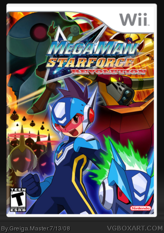 Megaman Starforce: Revolution box art cover