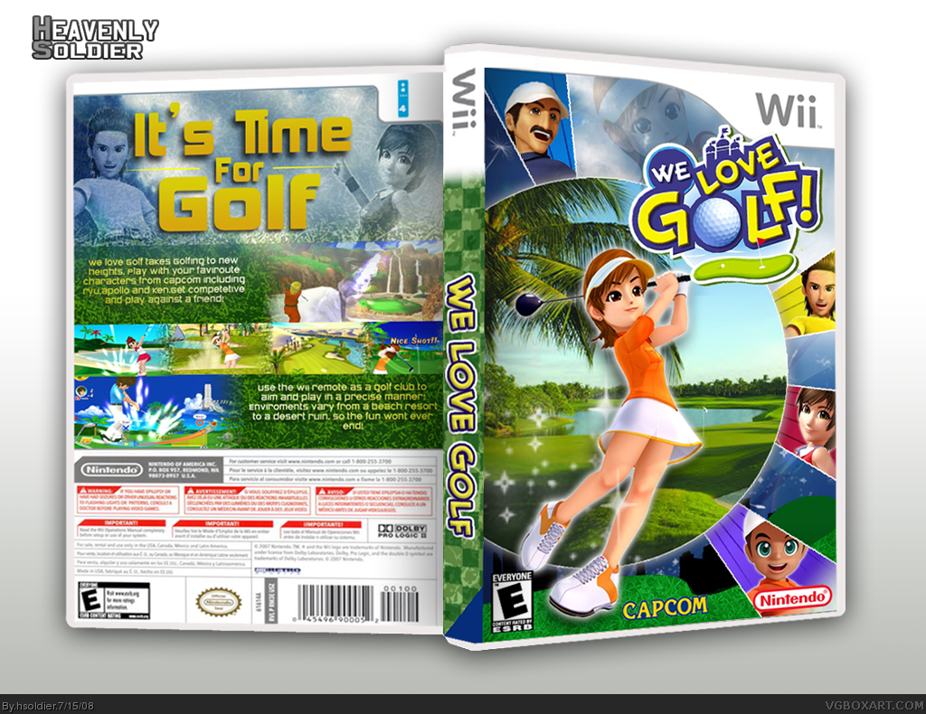 We Love Golf box cover