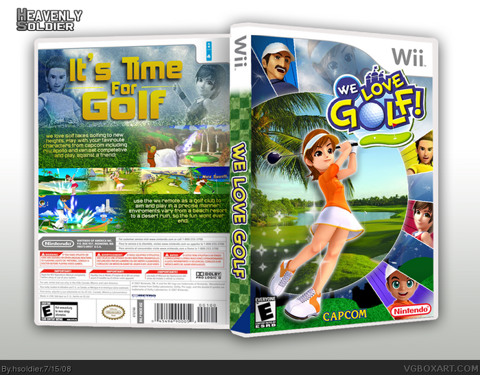 We Love Golf box art cover