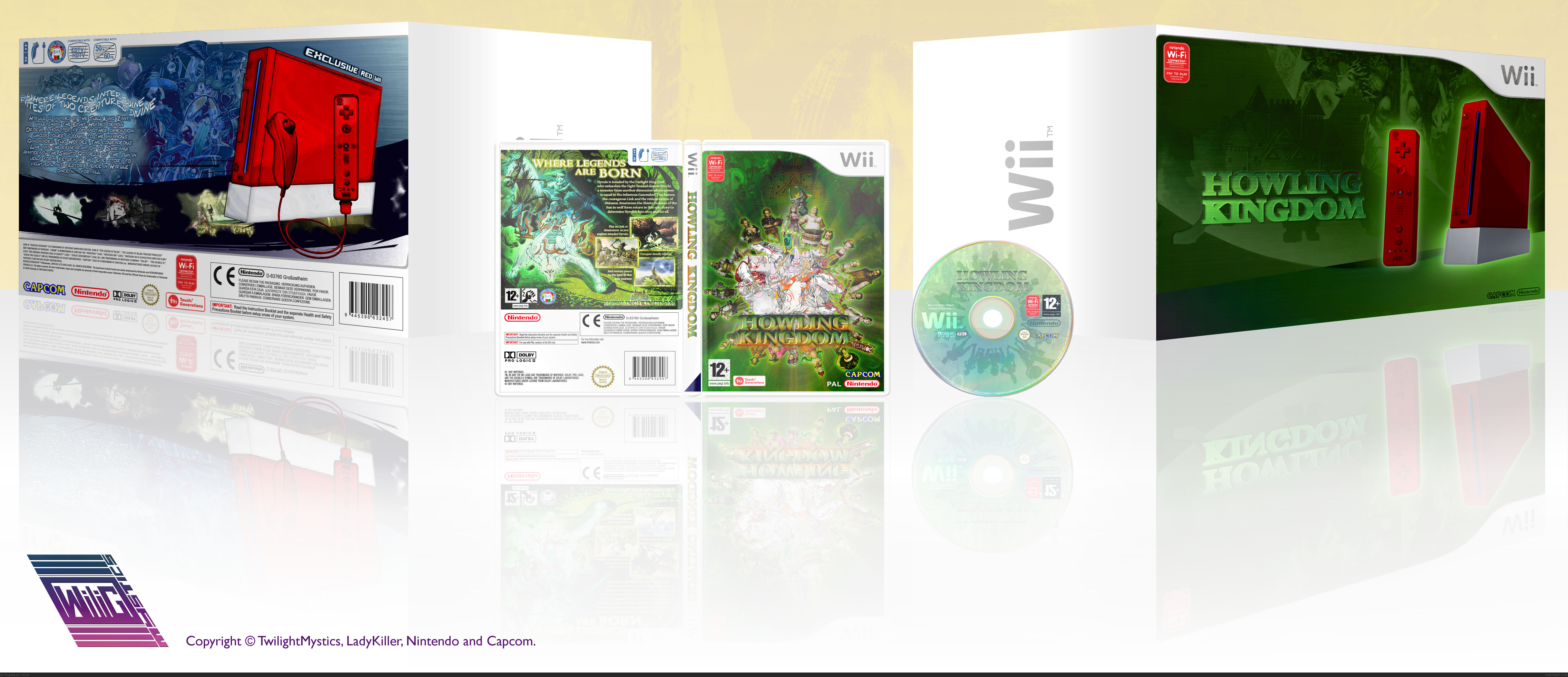 Howling Kingdom ( Inclusive Wii Bundle Boxart) box cover