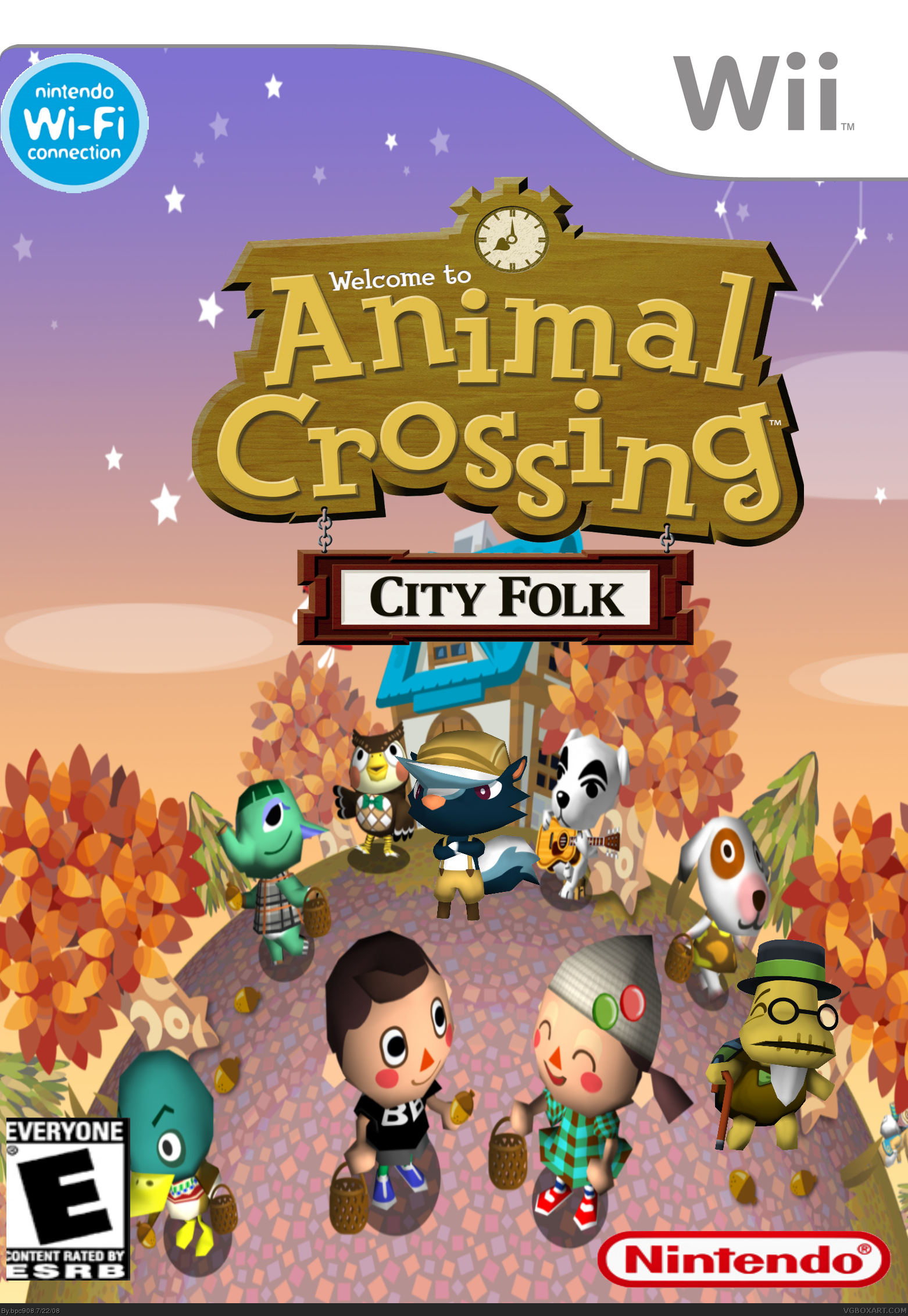 Animal Crossing: City Folk box cover